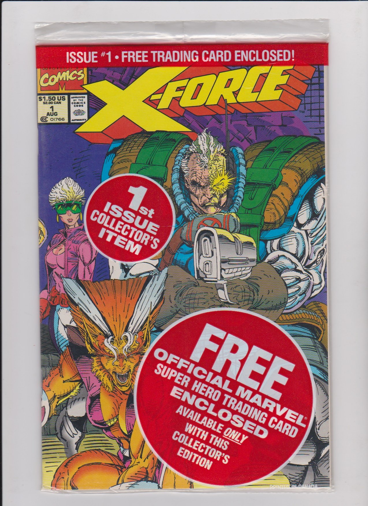 X-Force Issue #1 Comic Book with Trading Card: Books - Amazon.ca